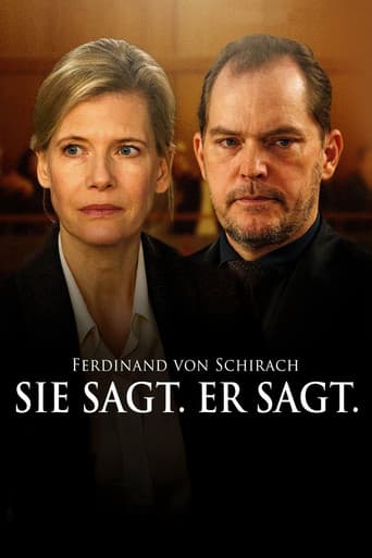 Sie sagt. Er sagt.